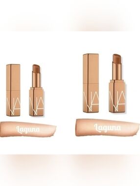 NEW 2 NARS Afterglow Lip Balm LAGUNA (Sheer Bronze) .03oz/1.1g Travel Sz